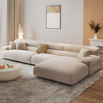 Load image into Gallery viewer, JOY Home Fleece Fabric Overstuffed Multifunction Sofa set for Livingroom Office
