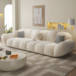 Load image into Gallery viewer, JOY Home Light Luxury Fabric Cloud Shaped Sofa set for Livingroom