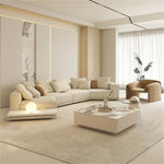 Load image into Gallery viewer, JOY Home Light Luxury Linen Cotton Fabric Cloud Shaped Sofa set for Livingroom
