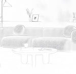 Load image into Gallery viewer, JOY Home Fleece Fabric Overstuffed Multifunction Sofa Chair set for Livingroom Office