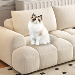 Load image into Gallery viewer, JOY Home Light Luxury Fabric Cloud Shaped Sofa set for Livingroom