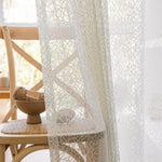 Load image into Gallery viewer, 2 Panels Sheer Color Chiffon Tulle Light Window Textile Curtains Drapes for Bedroom Livingroom