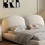 Load image into Gallery viewer, JOY Home Bed Frame Modern Velvet King Queen Size for bedroom Without Mattress