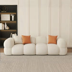 Load image into Gallery viewer, JOY Home Light Luxury Fabric Cloud Shaped Sofa set for Livingroom