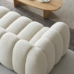 Load image into Gallery viewer, JOY Home Fleece Fabric Overstuffed Multifunction Pumpkin shaped Sofa Chair set for Livingroom Office