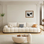Load image into Gallery viewer, JOY Home Light Luxury Fabric Cloud Shaped Sofa set for Livingroom