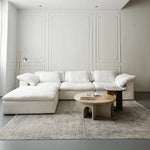 Load image into Gallery viewer, JOY Home Light Luxury Linen Cotton Fabric Cloud Shaped Sofa set for Livingroom