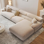 Load image into Gallery viewer, JOY Home Fleece Fabric Overstuffed Multifunction Sofa set for Livingroom Office