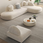 Load image into Gallery viewer, JOY Home Fleece Fabric Overstuffed Multifunction Sofa set for Livingroom Office