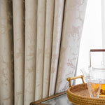 Load image into Gallery viewer, 2 Panels 100% Blackout Curtains for Living Room Thermal Insulated Bedroom Darkening Drapes for Basics Room