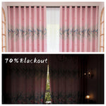 Load image into Gallery viewer, 2 Panels 60% Blackout Colorful Flowers Floral Curtains for Living Room Thermal Insulated Bedroom Darkening Drapes for Basics Room Window