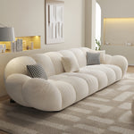 Load image into Gallery viewer, JOY Home Light Luxury Fabric Cloud Shaped Sofa set for Livingroom
