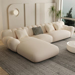 Load image into Gallery viewer, JOY Home Fleece Fabric Overstuffed Multifunction Sofa set for Livingroom Office