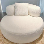 Load image into Gallery viewer, JOY Home Fleece Fabric Overstuffed Multifunction Sofa Chair set for Livingroom Office