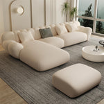 Load image into Gallery viewer, JOY Home Fleece Fabric Overstuffed Multifunction Sofa set for Livingroom Office