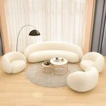 Load image into Gallery viewer, JOY Home Fleece Fabric Overstuffed Multifunction Sofa Chair set for Livingroom Office