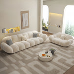 Load image into Gallery viewer, JOY Home Light Luxury Fabric Cloud Shaped Sofa set for Livingroom