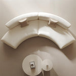 Load image into Gallery viewer, JOY Home Light Luxury Linen Cotton Fabric Cloud Shaped Sofa set for Livingroom