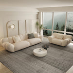 Load image into Gallery viewer, JOY Home Light Luxury Fabric Cloud Shaped Sofa set for Livingroom