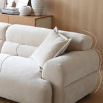 Load image into Gallery viewer, JOY Home Light Luxury Fabric Cloud Shaped Sofa set for Livingroom