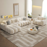 Load image into Gallery viewer, JOY Home Fleece Fabric Overstuffed Multifunction Sofa set for Livingroom Office