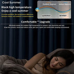 Load image into Gallery viewer, 2 Panels 100% Blackout Curtains for Living Room Thermal Insulated Bedroom Darkening Drapes