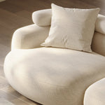 Load image into Gallery viewer, JOY Home Light Luxury Fabric Cloud Shaped Sofa set for Livingroom