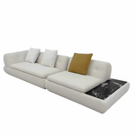 Load image into Gallery viewer, JOY Home Light Luxury Fabric Cloud Shaped Sofa set for Livingroom