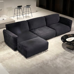 Load image into Gallery viewer, JOY Home Fleece Fabric Overstuffed Multifunction Cloud shaped Sofa Chair set for Livingroom Office