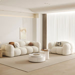Load image into Gallery viewer, JOY Home Light Luxury Fabric Cloud Shaped Sofa set for Livingroom