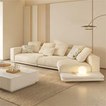 Load image into Gallery viewer, JOY Home Light Luxury Linen Cotton Fabric Cloud Shaped Sofa set for Livingroom