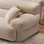 Load image into Gallery viewer, JOY Home Fleece Fabric Overstuffed Multifunction Sofa set for Livingroom Office
