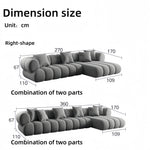 Load image into Gallery viewer, JOY Home Fleece Fabric Overstuffed Multifunction Sofa set for Livingroom Office