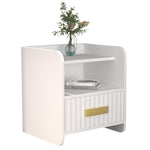 Load image into Gallery viewer, Luxury Bedside Table with Drawer for Bedroom