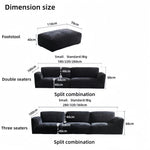 Load image into Gallery viewer, JOY Home Fleece Fabric Overstuffed Multifunction Cloud shaped Sofa Chair set for Livingroom Office