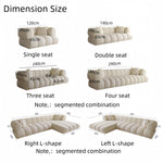 Load image into Gallery viewer, JOY Home Fleece Fabric Overstuffed Multifunction Cloud shaped Sofa Chair set for Livingroom Office