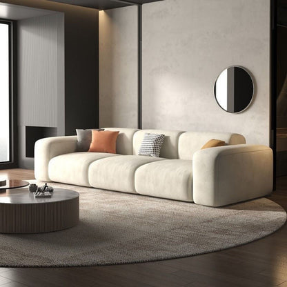 JOY HOME Sofa — Wood / Beige / Sectional
