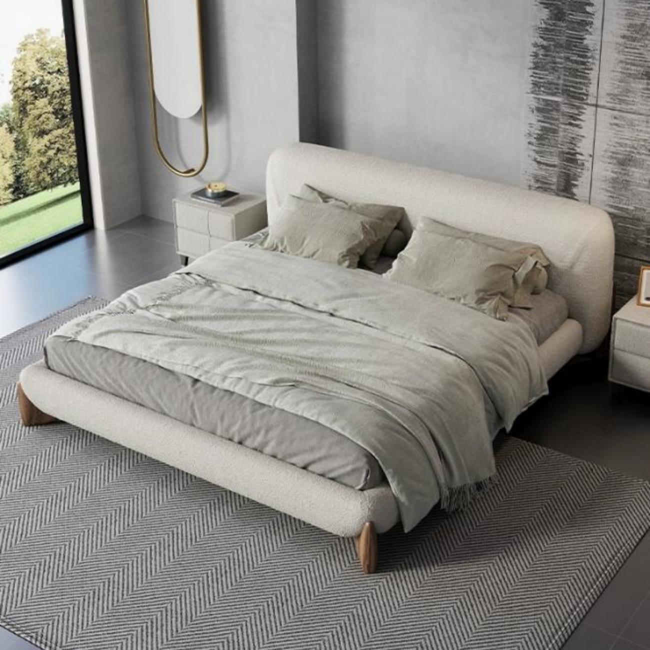 JOY Home Bedroom Furniture Bed Frame with Mattress Bedside table Dresser