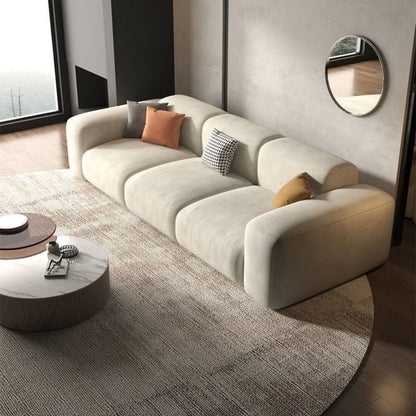 JOY HOME Sofa — Wood / Beige / Sectional
