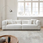 Load image into Gallery viewer, JOY Home Fleece Fabric Overstuffed Multifunction Sofa set for Livingroom Office

