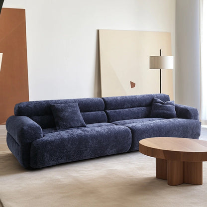 JOY Home Fleece Fabric Overstuffed Multifunction Cloud shaped Sofa Chair set for Livingroom Office