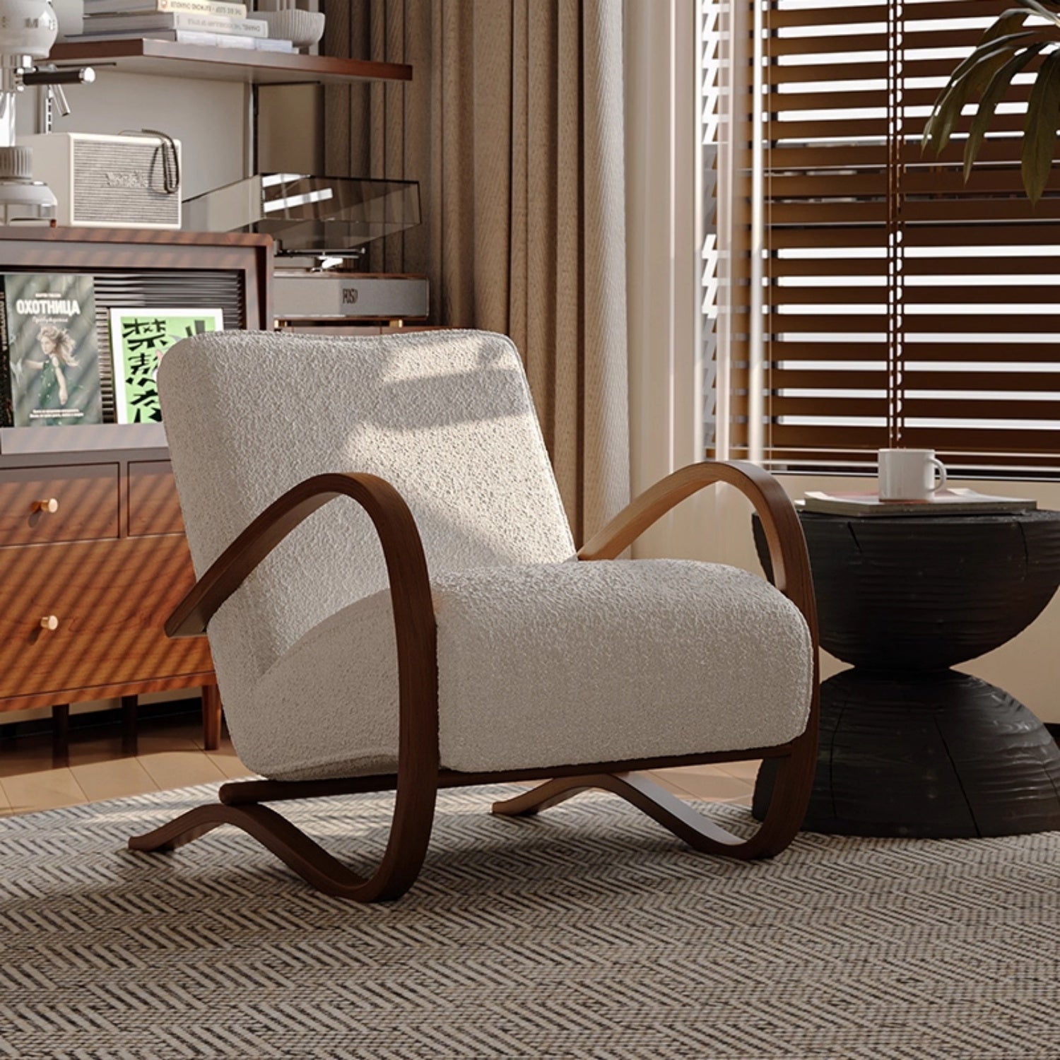 JOY HOME Chair: High Quality Lounge Chair for Living Room in Dubai showroom