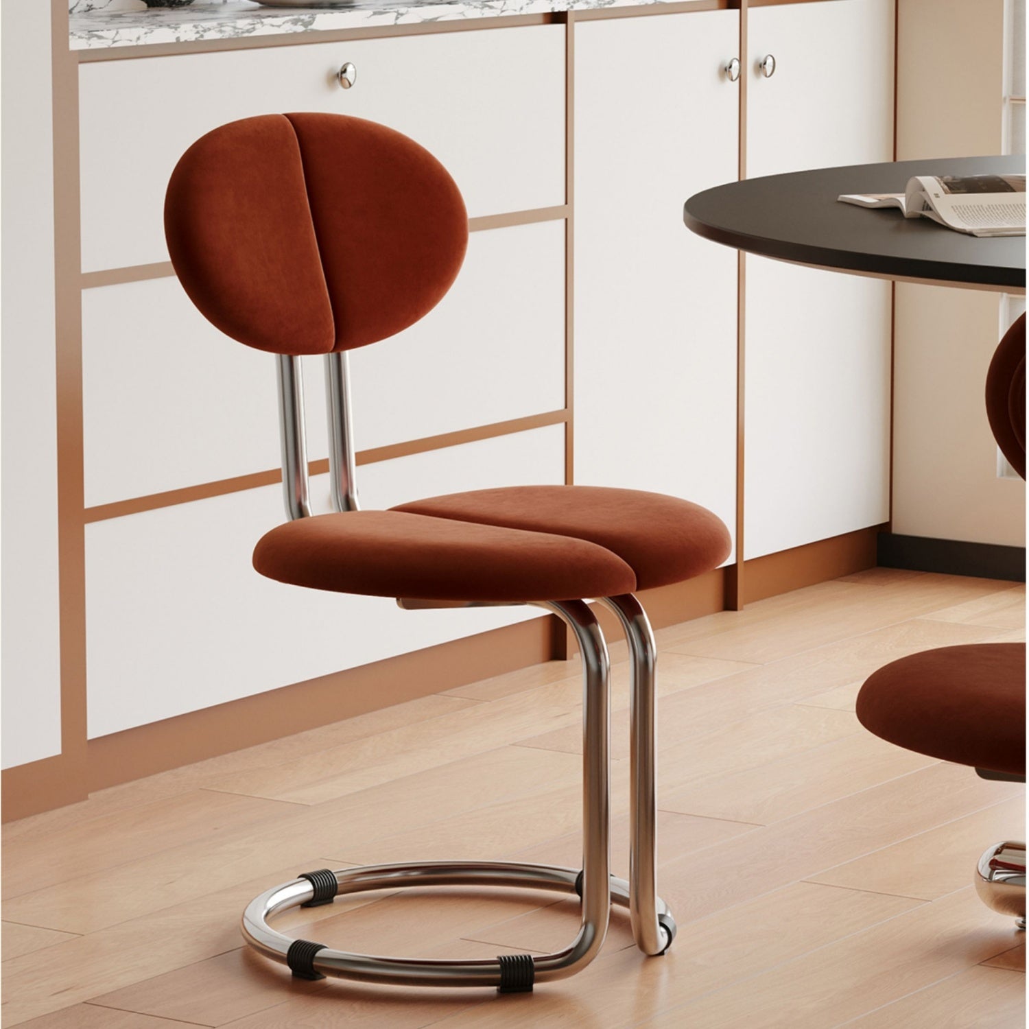 JOY HOME Chair: Luxury Dining Chair Armchair for Living Room Dining Room in Dubai showroom