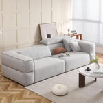 Load image into Gallery viewer, JOY Home Fleece Fabric Overstuffed Multifunction Sofa set for Livingroom Office
