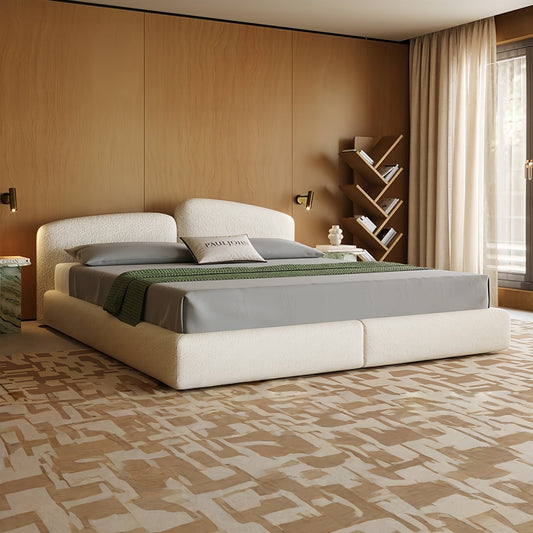 JOY HOME Bed in Beige
