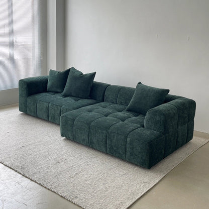 JOY HOME Sofa: Fleece Fabric Overstuffed Multifunction Cloud shaped Sofa Chair set for Livingro