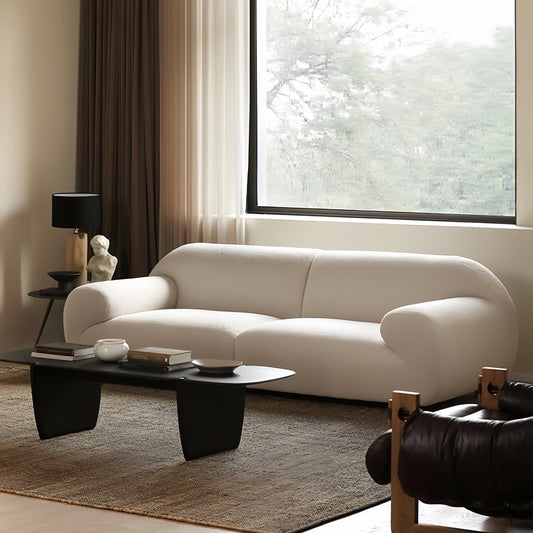 JOY HOME Sofa: Fleece Fabric Overstuffed Multifunction Cloud shaped Sofa Chair set for Livingro