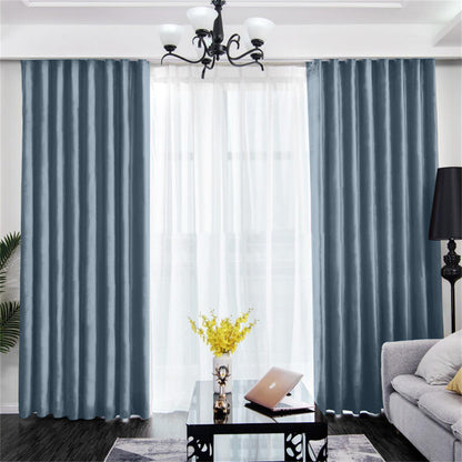 60% Blackout Curtains 2 Panels | 7 Color Options Available