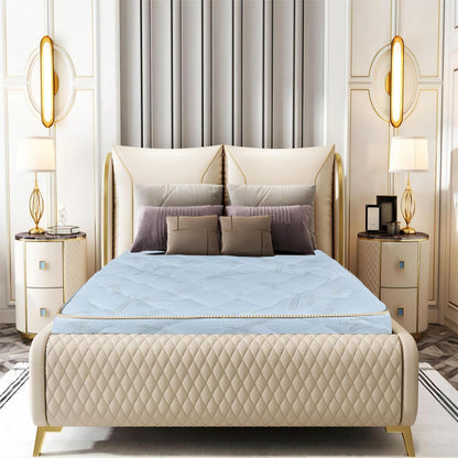JOY HOME Furniture: Semi-Medical Mattress in Dubai showroom