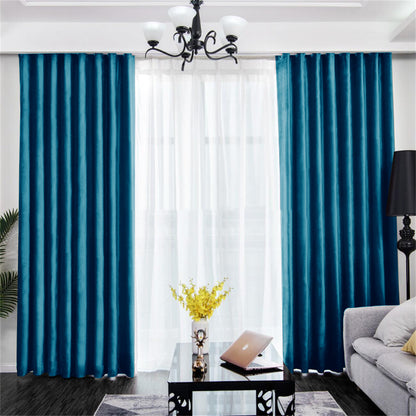60% Blackout Curtains 2 Panels | 7 Color Options Available